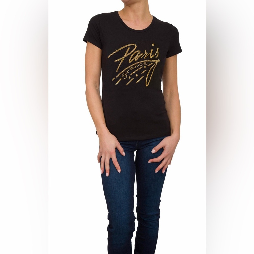 Black Paris/ France  Graphic Tee